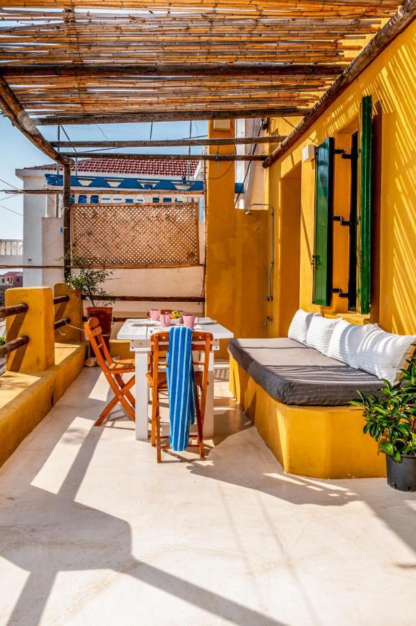 Atlantis Houses Chalki Town Dış mekan fotoğraf