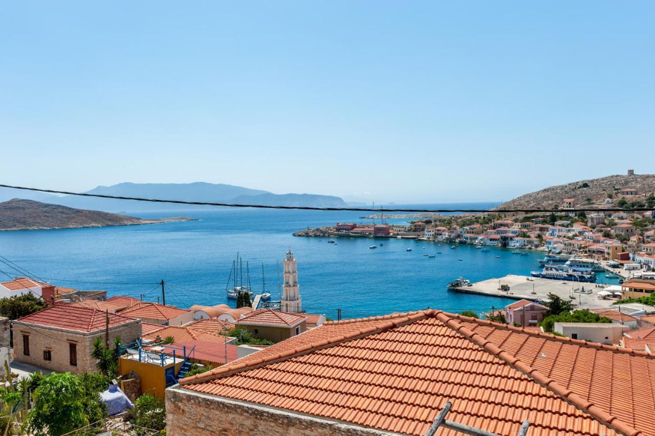 Atlantis Houses Chalki Town Dış mekan fotoğraf