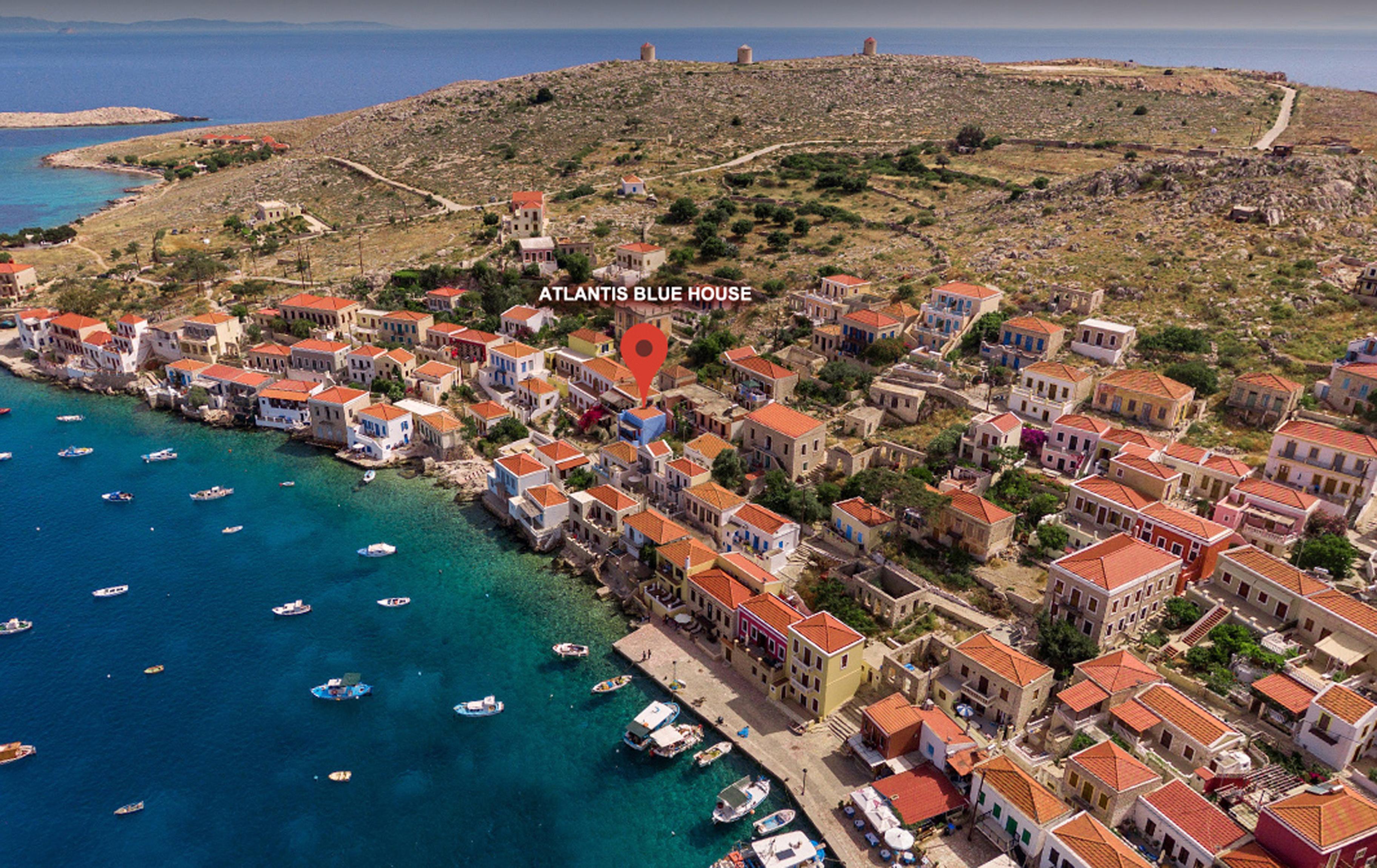 Atlantis Houses Chalki Town Dış mekan fotoğraf