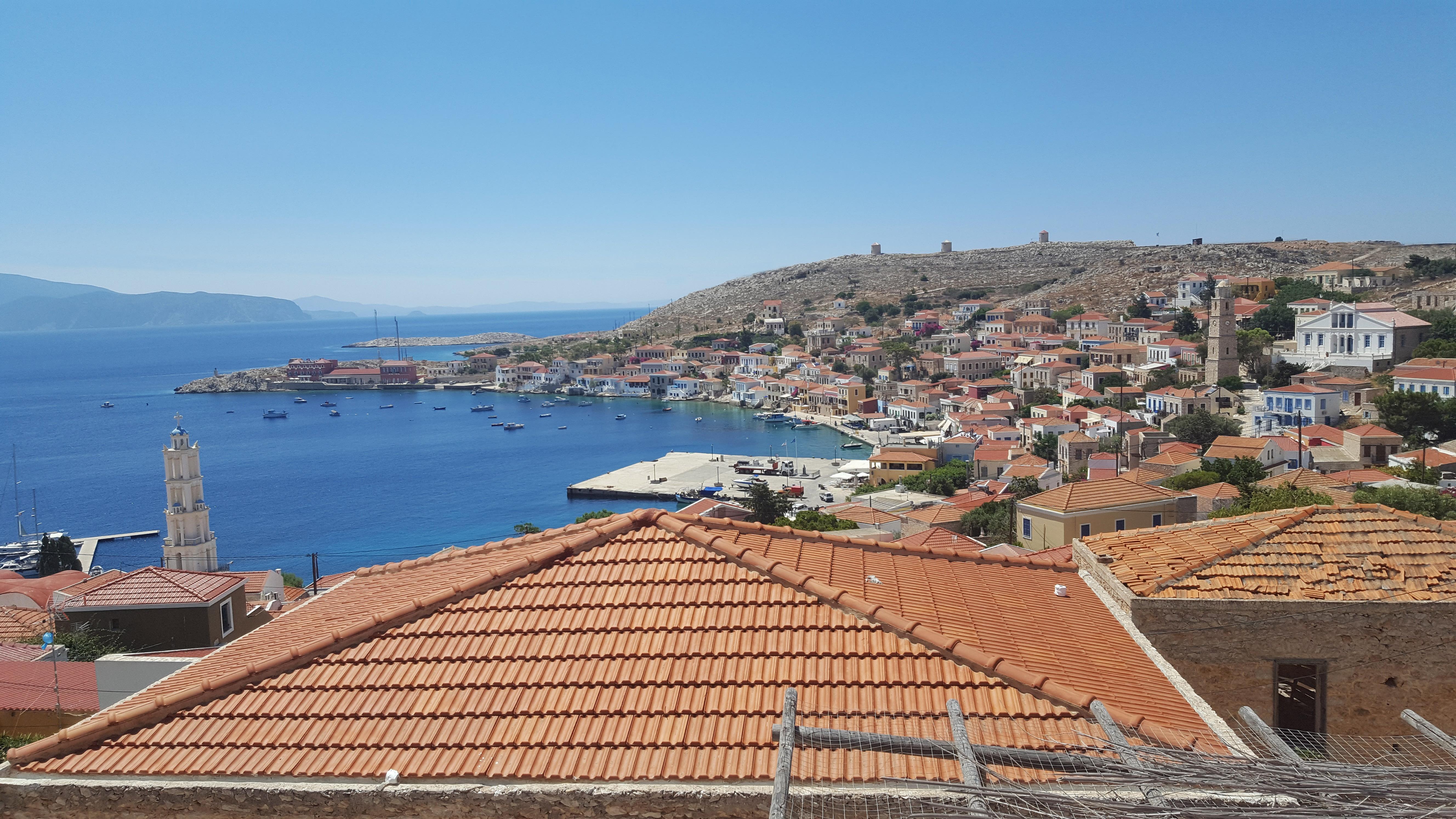 Atlantis Houses Chalki Town Dış mekan fotoğraf