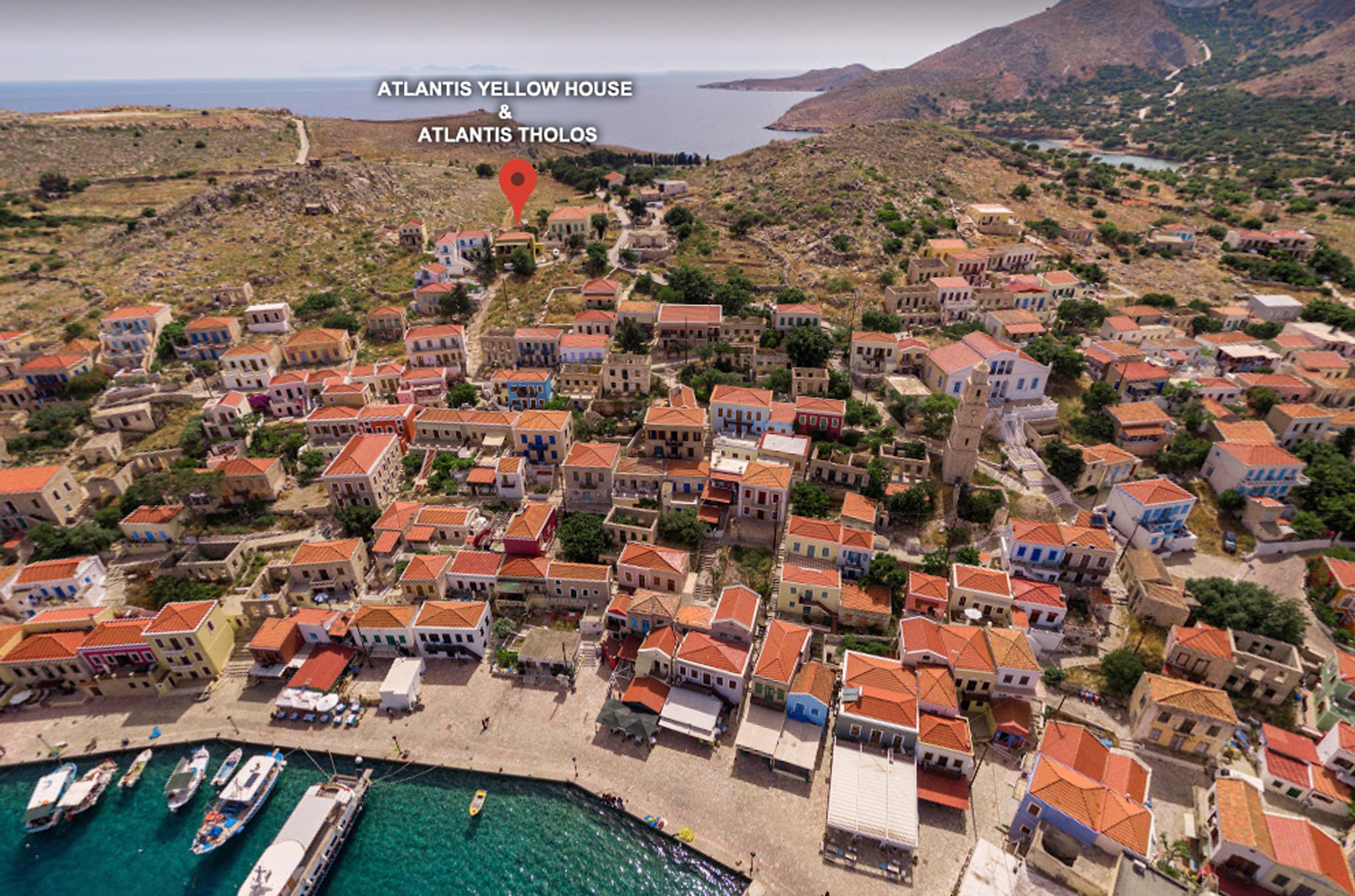 Atlantis Houses Chalki Town Dış mekan fotoğraf